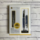Cross Bailey Fountain Pen Black Medium Nib Ink Refills Calligraphy Lettering