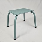 Vintage Metal Stool Stepstool Footstool Plant Stand Mid-century Modern Retro