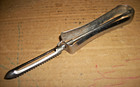 Vintage Ekco Floating Blade Potato Peeler - All Metal - Usa