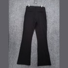 Betabrand Dress Pant Yoga Pants Womens L Large Black Bootcut Work Office Stretch