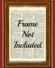 The Addams Family Dictionary Art Print Poster Picture Morticia Gomez Fester