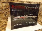 Vintage Mcm 1960 s Rat Rod Garage Chevrolet Advertising  Ashtray Camden Nj