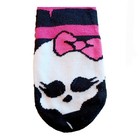 Monster High Girls Slipper Socks mukluks-shoe Size 13-4-striped