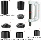 Forged Clamp 4 Wheel Drive Ball Joint u Joint c Frame Press Service Set W case