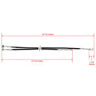 Brake Cable Set With Pins   Clips For 1994 - Current Ezgo Txt Medalist Golf Cart