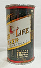 Miller High Life Flat Top Beer Can