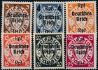 Stamp Germany Mi 716-29 1939 Ww2 Reich Danzig Empire Port Poland Overprint Mnh