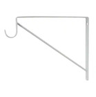 Everbilt White Heavy-duty Steel Shelf Bracket And Rod Support Closet D  cor