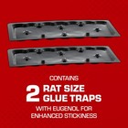 Tomcat Glue Traps Rat Size With Eugenol For Enhanced Stickiness  2 Traps pack  1