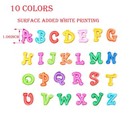 Foam Letter Stickers  Colorful Self -adhesive Puffy Alphabet Shapes Materials   