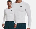Under Armour Heatgear Long Sleeve Compression Fit Mens Shirt 1361524 Free Ship  