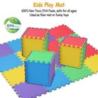 16pcs  Exercise Puzzle Baby Play Mat Soft Foam Children Kids Floor Rug