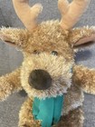 Vintage Gund Muldoon 4780 Brown Deer  Plush Stuffed Toy 20    Green Scarf Rare
