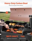 Wood Pellet Grill Smoker Outdoor Electric Bbq Grills 575 Sq in Cook Area