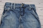 Vintage Oshkosh B gosh Size 3t Blue Jean Mini Skirt 