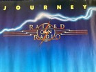 Journey Raised On Radio 1986 Cbs Promo Poster 23x23 Vintage Classic Rock