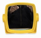 Vintage 60s 70s Mod Yellow Mcm Tilting Makeup Mirror Hong Kong