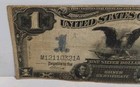1899 1  Black Eagle Silver Certificate - Serial  M12110321a  circulated 