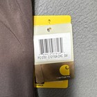 Carhartt Force Cross Flex Fast Dry Womens 4 Way Stretch Scrub Top Sz Small Brown