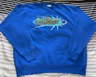 1997 Vintage Paramount Parks Paramount   s Carowinds Pull Up Sweat Shirt Usa Made
