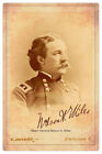 Nelson A  Miles Civil War General Indian Fighter Cabinet Card Photograph Rp