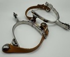 Vintage Silver Spurs Owned Originally By Priscilla Davis