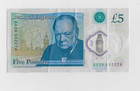   5 Five Pound Note Polymer Rarer  First Issue Prefix    Aa39  532274   Freepost