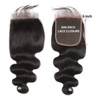 Isufer 6x6 Closure Body Wave Hd Transparent Lace Pre Plucked Baby Hair