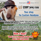 Custom Logo Hat Trucker Baseball Cap Personalized Leather Patch Event Promotion