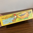 Vintage Pencil Or Crayons School Box Clean   Antique 1977 Cardboard Kids Playing