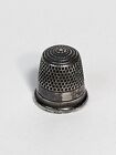 Antique Sterling Silver Thimble Size 7