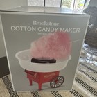 New In Box Brookstone Cotton Candy Maker Vintage Style 