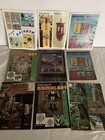 Vintage Lot Of 9 Illustrated Macrame  Pattern Booklets 70 s Project Instructions
