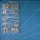 House Metal Cutting Dies Scrapbooking Album Embossing Paper Card Crafts Stencils