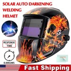 Pro Auto Darkening Welding Helmet Arc Tig Mig Grinding Welders Mask Solar Us