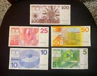 190 Gulden Netherland Banknote   Pre-europe Currency Money 1968-1982