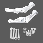 2pcs Front Brake Caliper Bracket Adapter For Harley Touring Dyna W 108mm Brembo