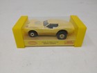 Aurora  1380 Chevrolet Mako Shark Pale Yellow Cream Ho Slot Car Thunderjet T-jet