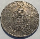 1582 Taler German States Saxony Weimar Frederick William   John Silver Coin  001
