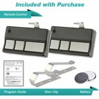 2 For Liftmaster Security  Plus 05 99 973lm 3 Button Garage Door Opener Remote