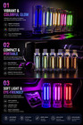 Touch Adjustable Dimmable Mini Car Usb Night Light Glass Bottle Lamp Plug   Play