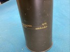 Vintage Military Gas Mask Filter Canister   