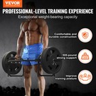 Vevor Hex Trap Bar Shrug Deadlift Squat Shrug Bar Weight Lifting Barbell