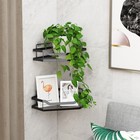 Corner Shower Shelf Bathroom Organizer Sticky Shower Shelf Bathtub Shelf  3 Pack
