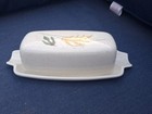  Franciscan Autumn Leaves Earthenware Butter Dish Beautiful 