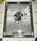 Guitarist Signed Art Poster 17x23    Signed By Artist Grateful Dead 