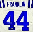 Zaire Franklin 2023 Signed Game Team Issued Jersey Captain Colts Metabilia Coa