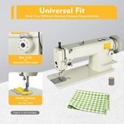 Automatic Leather Sewing Machine Industrial Lockstitch Leather Fabrics Sewing
