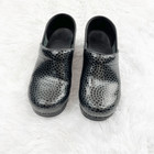 Dansko Mosaic Metallic Patent Leather Clog