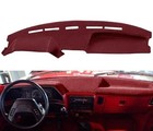 Dash Cover Mat For Ford F150 F250 F350 Branco 1987-91 87 87-91 Maroon